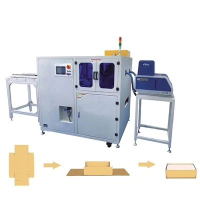 Máquina formadora de cajas automática